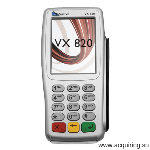 Банковский платежный терминал - пин пад Verifone VX820 под проект Прими Карту в Пензе